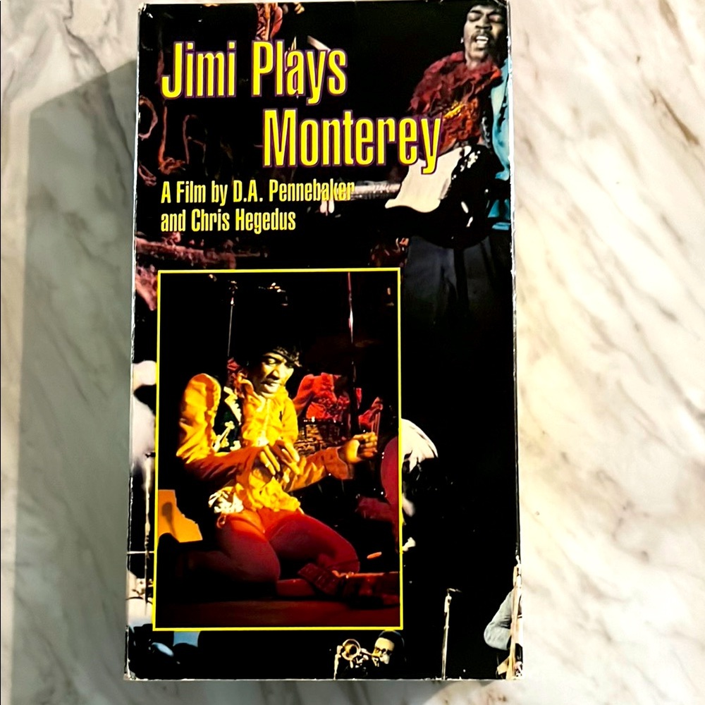 Jimi Plays Monterey VHS Tape